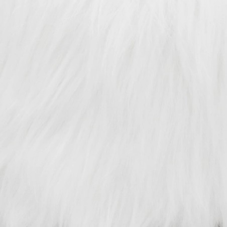 Tabouret Blanc Bois de teck massif