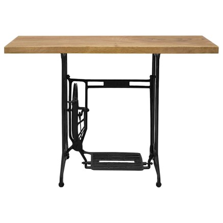 Table console avec machine à coudre 110x40x75 cm 2