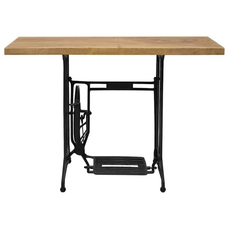 Table console avec machine à coudre 110x40x75 cm