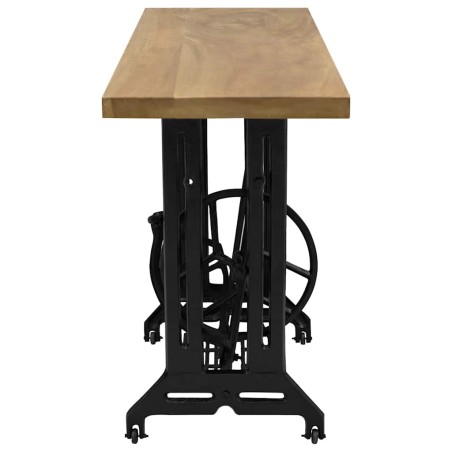 Table console avec machine à coudre 110x40x75 cm