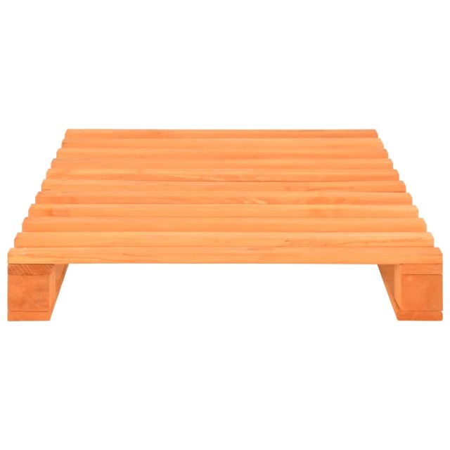 Cadre de lit de palette sans matelas 90x200 cm bois massif