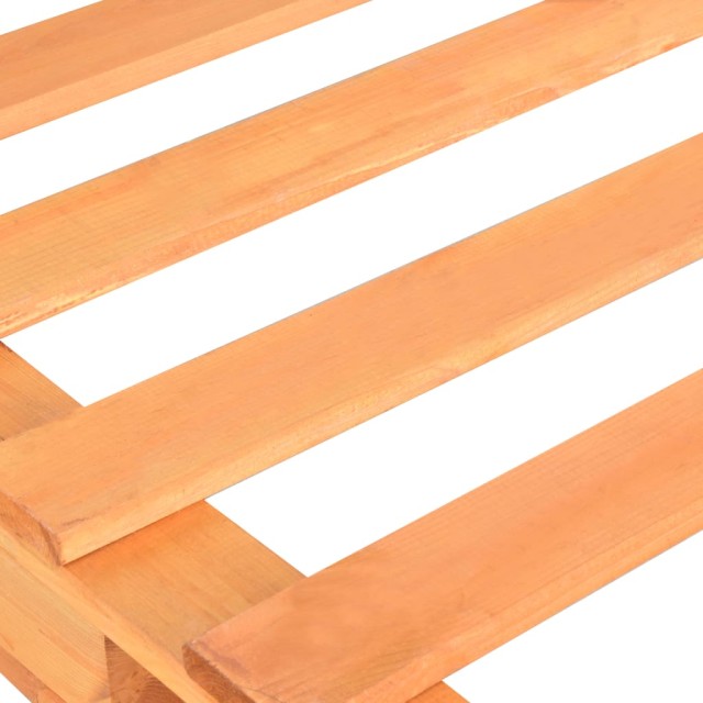 Cadre de lit de palette sans matelas 90x200 cm bois massif