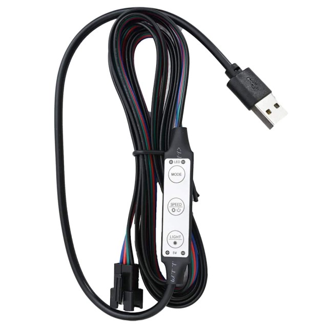 Cadre de lit avec LED sans matelas noir 140x200 cm