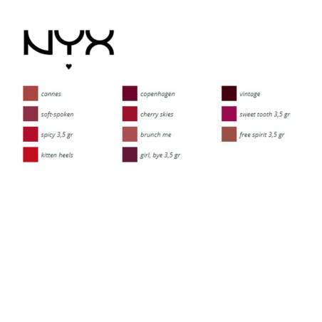 Lippenstift Suede NYX (3,5 g) 3,5 g
