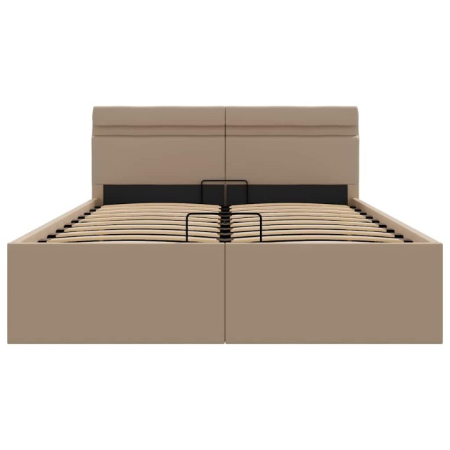 Cadre de lit à rangement hydraulique sans matelas 120x200 cm