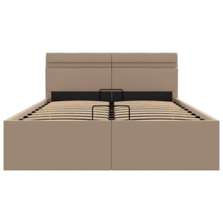 Cadre de lit à rangement hydraulique sans matelas 120x200 cm