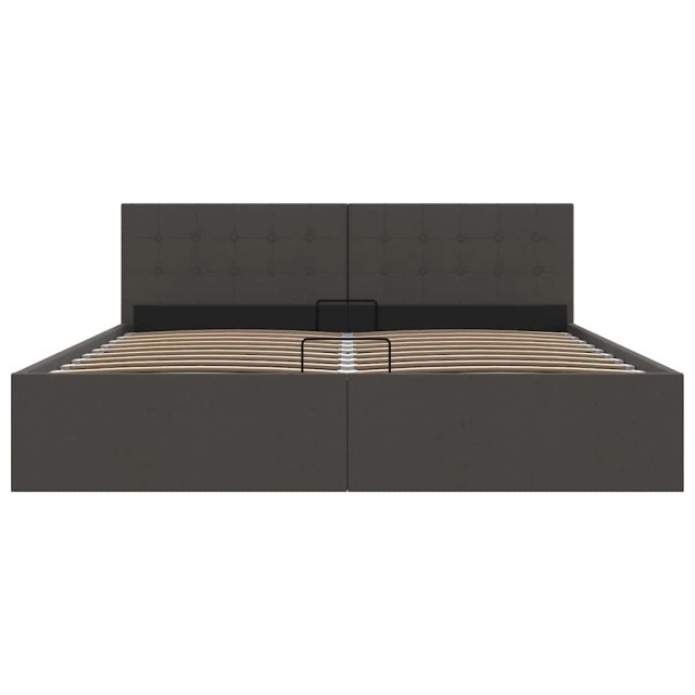 Cadre de lit à rangement hydraulique sans matelas 180x200 cm