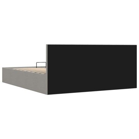 Cadre de lit à rangement hydraulique sans matelas 180x200 cm