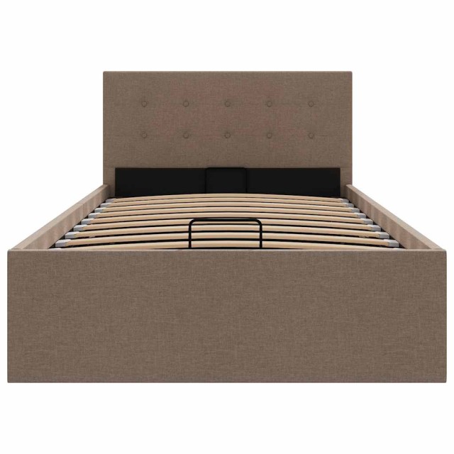 Cadre de lit à rangement hydraulique sans matelas 100x200 cm