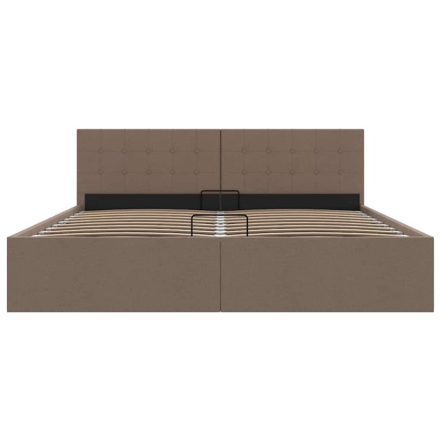 Cadre de lit à rangement hydraulique sans matelas 160x200 cm