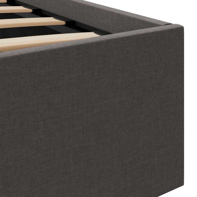 Cadre de lit à rangement hydraulique sans matelas 100x200 cm