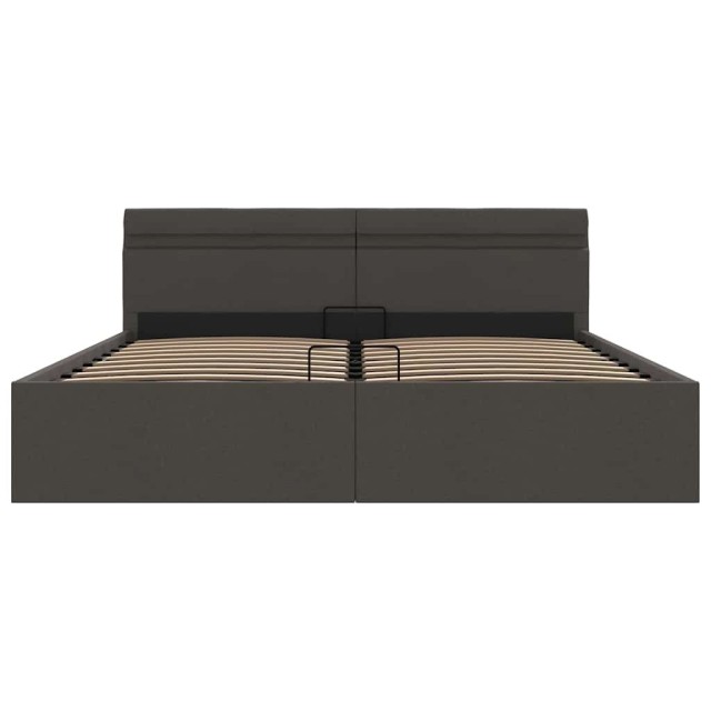 Cadre de lit à rangement hydraulique sans matelas 180x200 cm