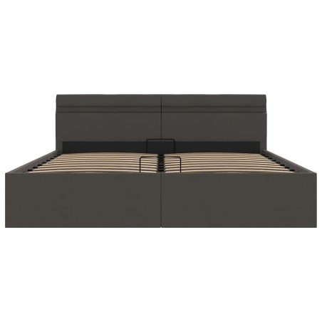 Cadre de lit à rangement hydraulique sans matelas 180x200 cm