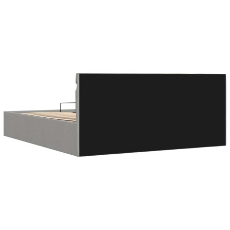 Cadre de lit à rangement hydraulique sans matelas 180x200 cm