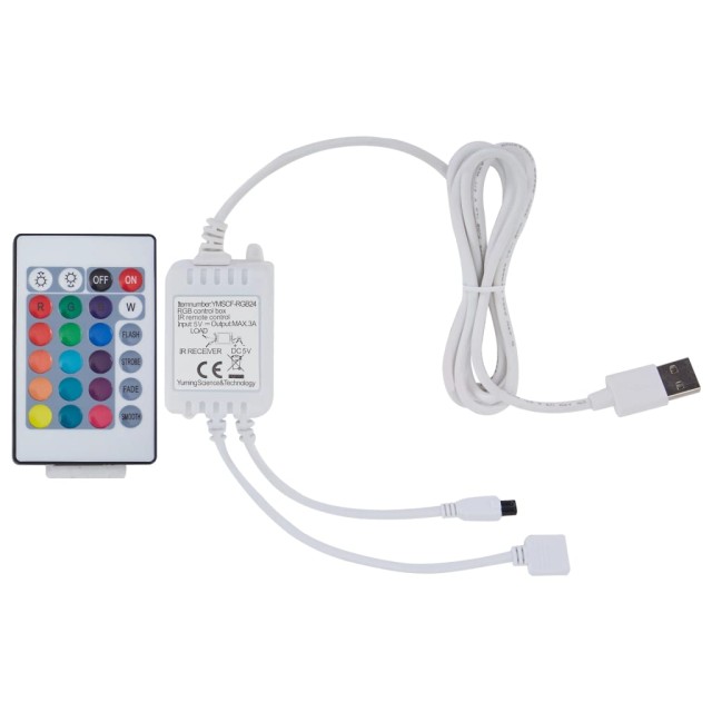 Cadre de lit avec LED Noir et blanc Similicuir 180 x 200 cm