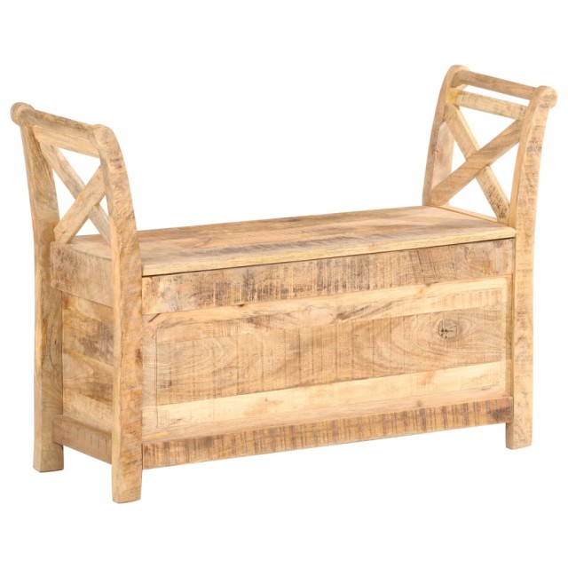 Banc d'entrée 103x33x72 cm Bois de manguier solide