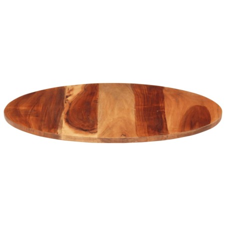 Dessus de table bois massif d'acacia rond 15-16 mm 60 cm