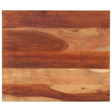 Dessus de table bois massif d'acacia 15-16 mm 60x70 cm
