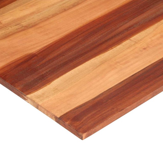 Dessus de table bois massif d'acacia 15-16 mm 60x120 cm