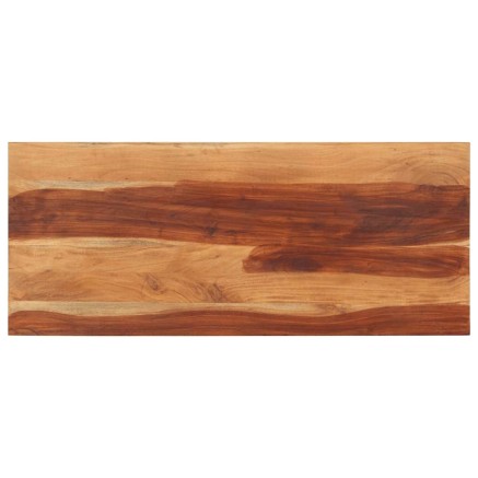 Dessus de table bois massif d'acacia 15-16 mm 60x140 cm