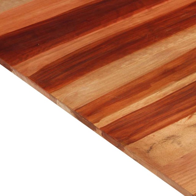 Dessus de table bois massif d'acacia 15-16 mm 80x80 cm