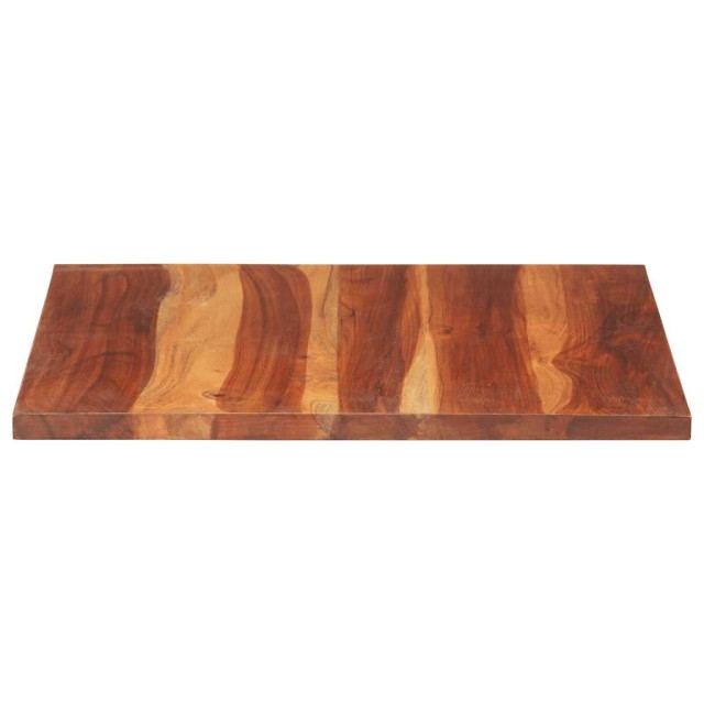 Dessus de table bois massif d'acacia 25-27 mm 60x60 cm