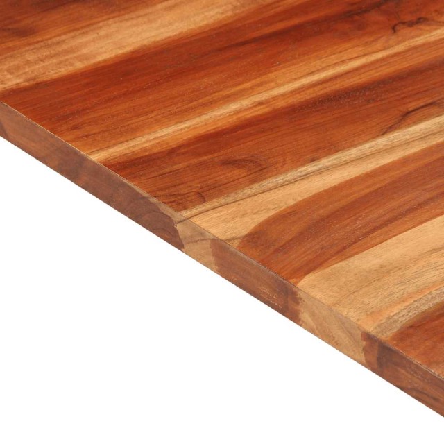 Dessus de table bois massif d'acacia 25-27 mm 60x60 cm
