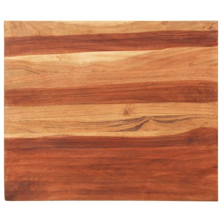Dessus de table bois massif d'acacia 25-27 mm 60x70 cm