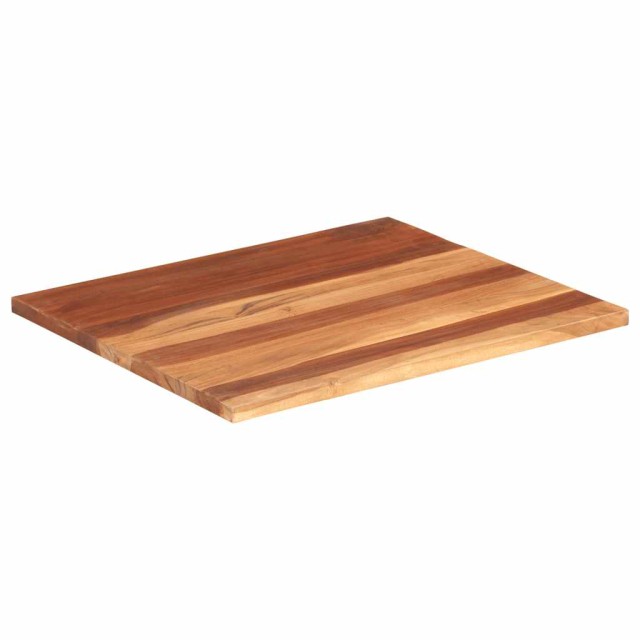 Dessus de table bois massif d'acacia 25-27 mm 60x70 cm