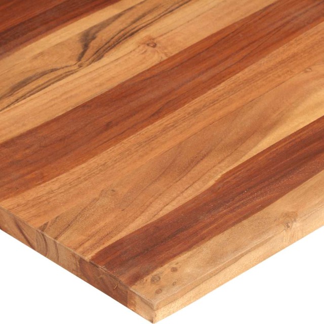 Dessus de table bois massif d'acacia 25-27 mm 60x70 cm