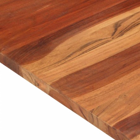 Dessus de table bois massif d'acacia 25-27 mm 60x70 cm