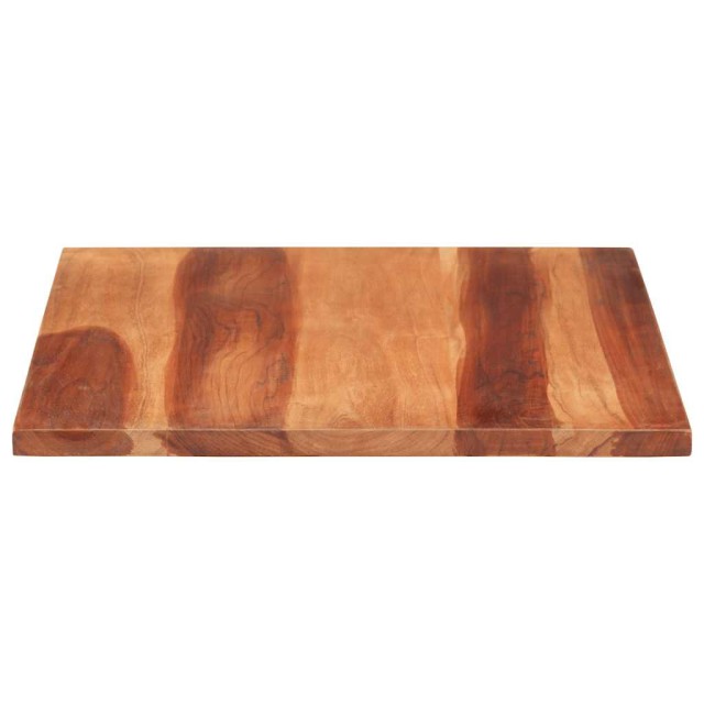 Dessus de table bois massif d'acacia 25-27 mm 60x80 cm