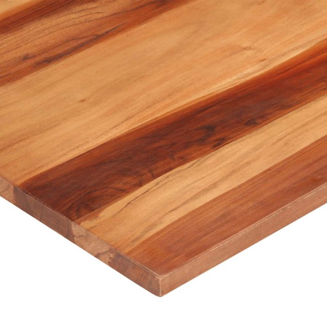 Dessus de table bois massif d'acacia 25-27 mm 60x80 cm