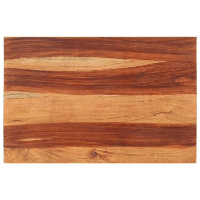 Dessus de table bois massif d'acacia 25-27 mm 60x90 cm