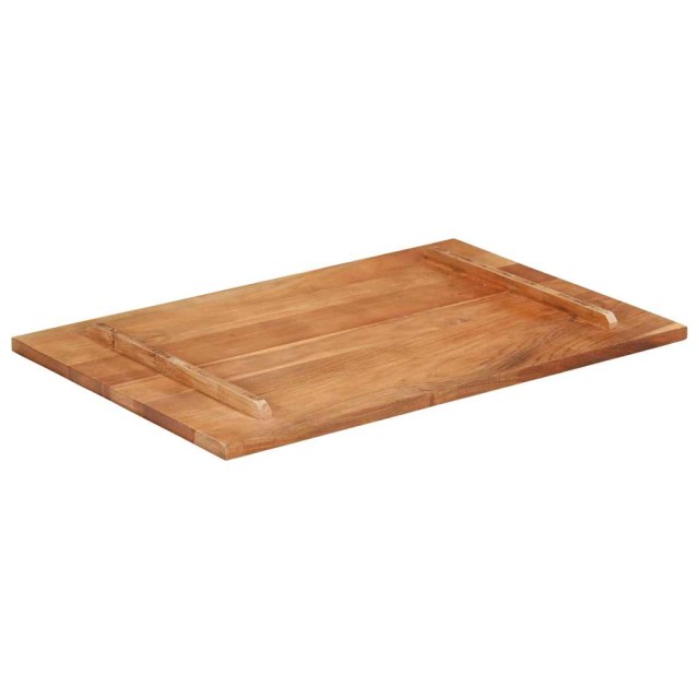 Dessus de table bois massif d'acacia 25-27 mm 60x90 cm
