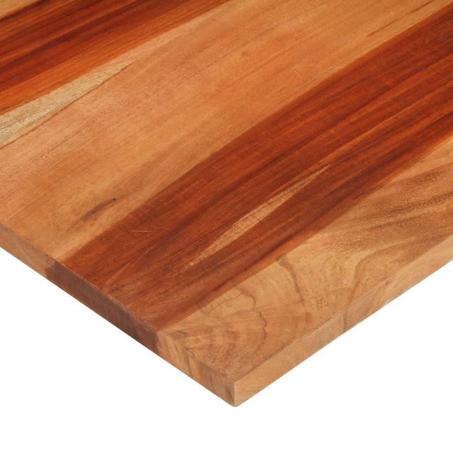Dessus de table bois massif d'acacia 25-27 mm 60x90 cm