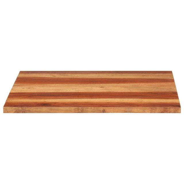 Dessus de table bois massif d'acacia 25-27 mm 70x70 cm