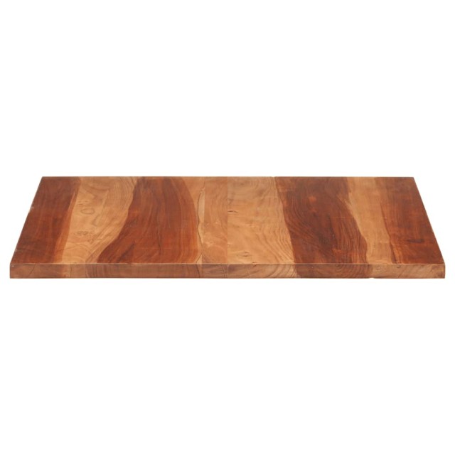 Dessus de table bois massif d'acacia 25-27 mm 70x70 cm
