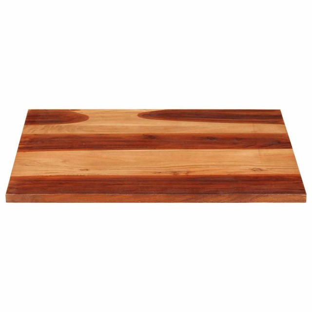 Dessus de table bois massif d'acacia 25-27 mm 70x80 cm