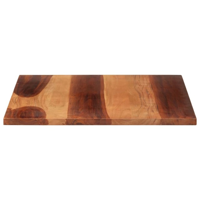 Dessus de table bois massif d'acacia 25-27 mm 70x80 cm