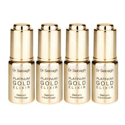 Sérum Facial Dr. Sebagh Platinium Gold Elixir 4 x 10 ml 2