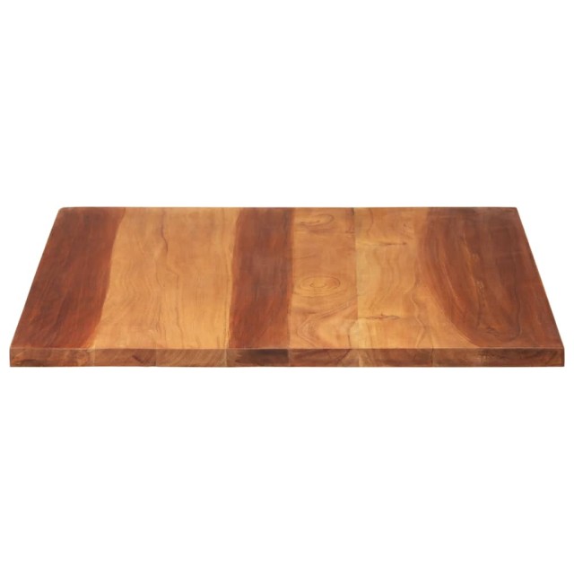 Dessus de table bois massif d'acacia 25-27 mm 70x90 cm