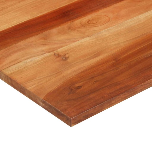 Dessus de table bois massif d'acacia 25-27 mm 70x90 cm