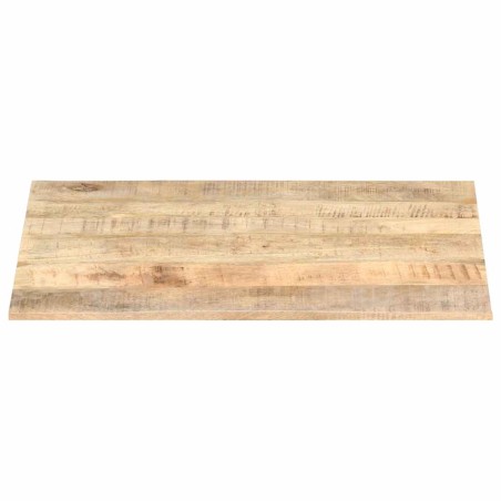 Dessus de table Bois de manguier solide 15-16 mm 80x60 cm