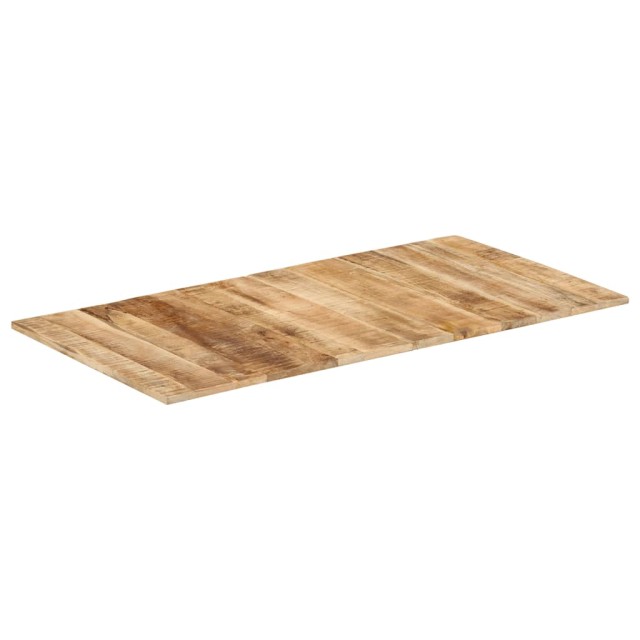 Dessus de table bois de manguier solide 15-16 mm 120x60 cm