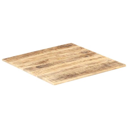 Dessus de table Bois de manguier solide 15-16 mm 70x70 cm