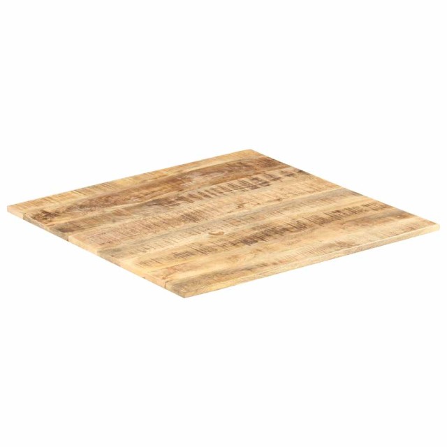 Dessus de table Bois de manguier solide 15-16 mm 70x70 cm