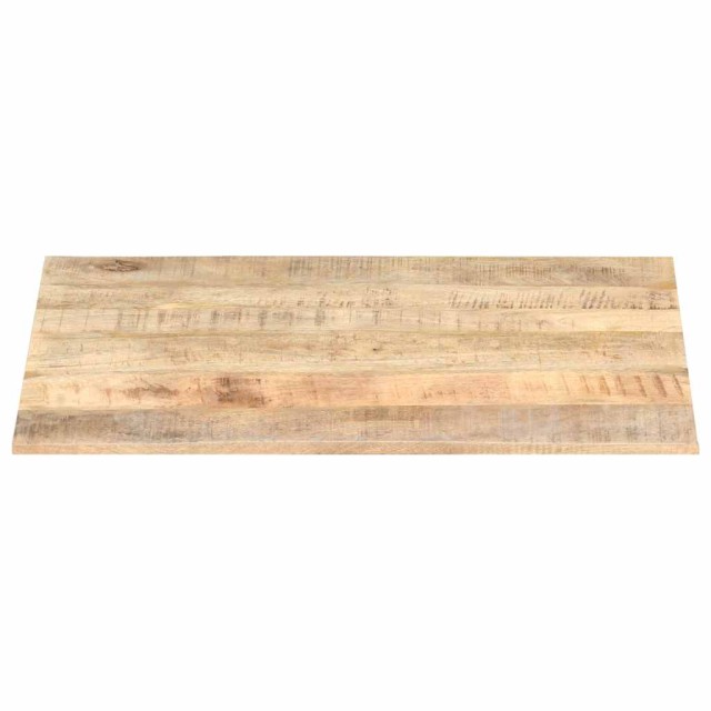 Dessus de table Bois de manguier solide 15-16 mm 80x70 cm