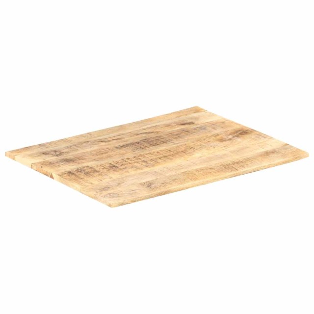 Dessus de table Bois de manguier solide 15-16 mm 80x70 cm