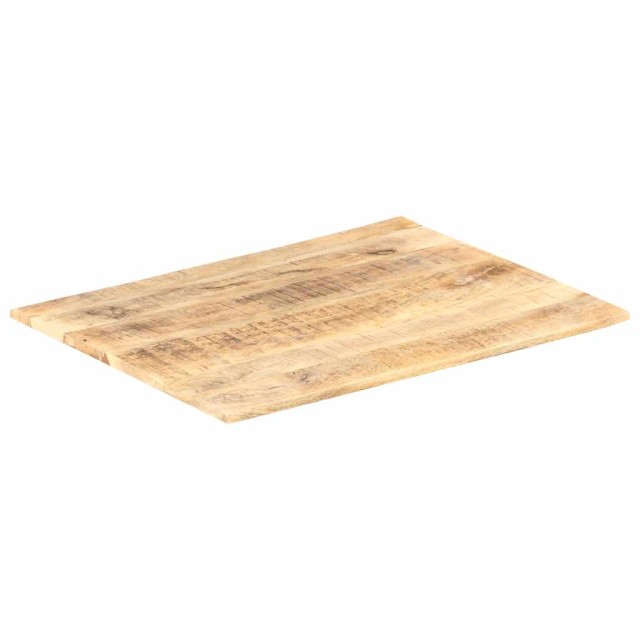 Dessus de table Bois de manguier solide 15-16 mm 90x70 cm